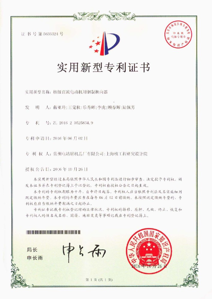 Utility model patent (10)