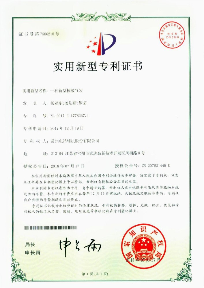 Utility model patent (16)