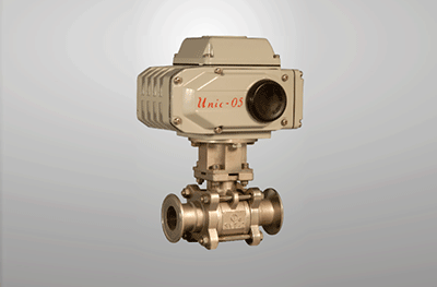 GUD Electric High Vacuum Ball Valve